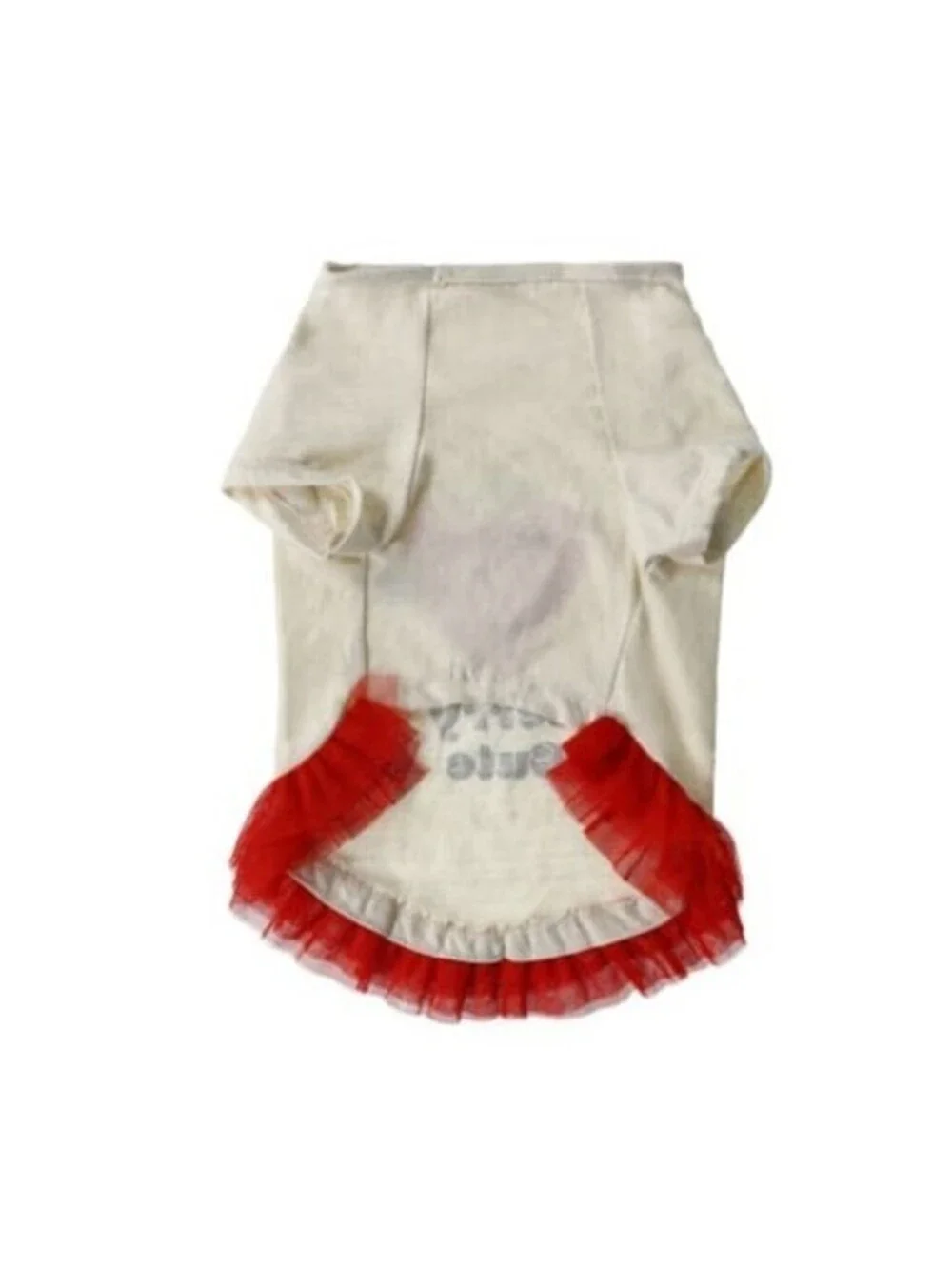 BERRY CUTE 🍓 TUTU PET TEE T- SHIRT LARGE